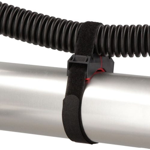 Sistem prindere Velcro tub negru flexibil riflat gofrat de protectie copex industrial Adaptabil Ajustare rapida dupa instalare Strat special antiderapant anti alunecare fara zgarieturi