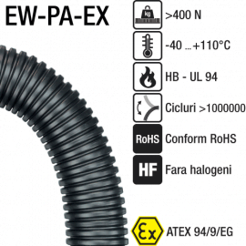 Tub flexibil protectie ATEX - EW-PA-EX