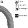 Tuburi flexibile protectie PVC moale inalta calitate resort integrat PVC rigid Flexibilitate foarte buna uzare redusa interior neted Liniile electrice furtunurile pneumatice inserate usor